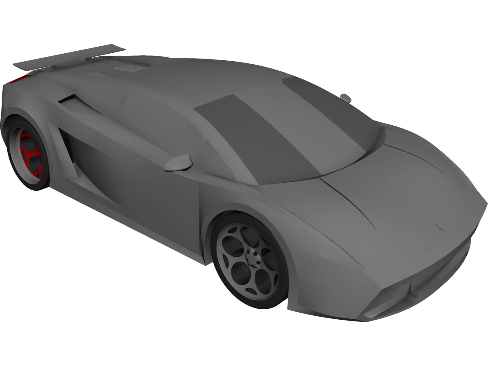 Lamborghini Gallardo 3D Model