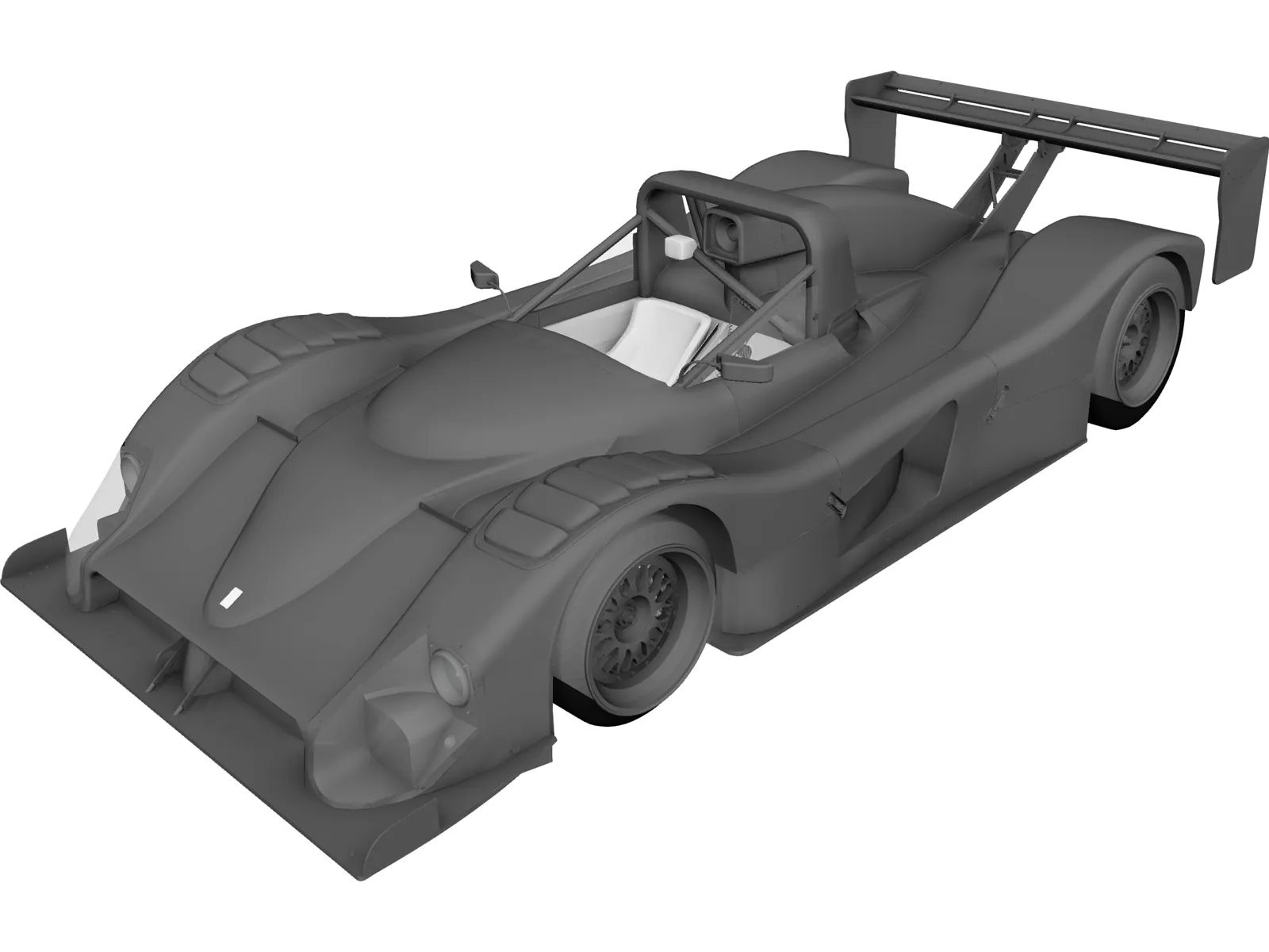 Ferrari 12 333SP 3D Model