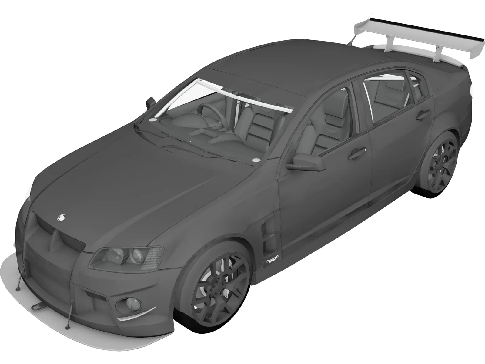 Holden HSV (2009) 3D Model