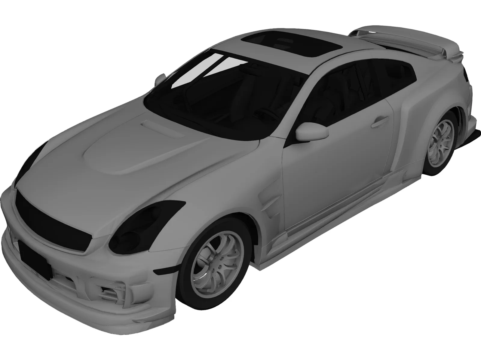 Infiniti G35 3D Model