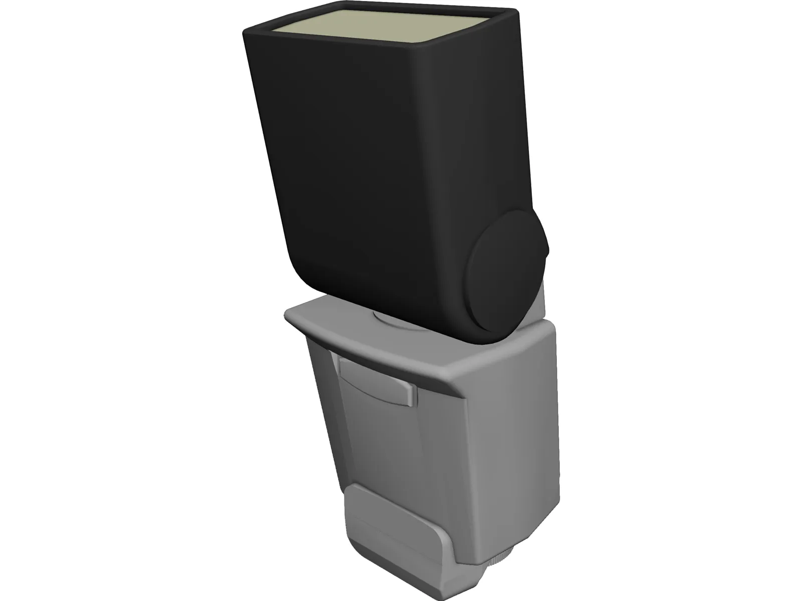 Canon 420 EX Camera Flash 3D Model