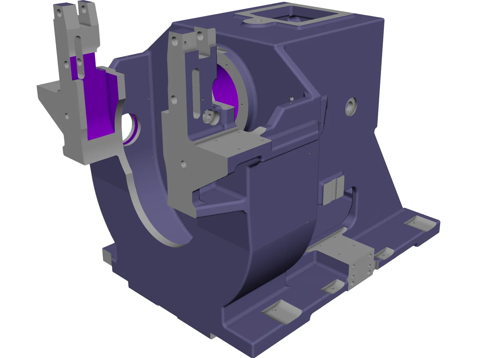 Engine Support 3D Model