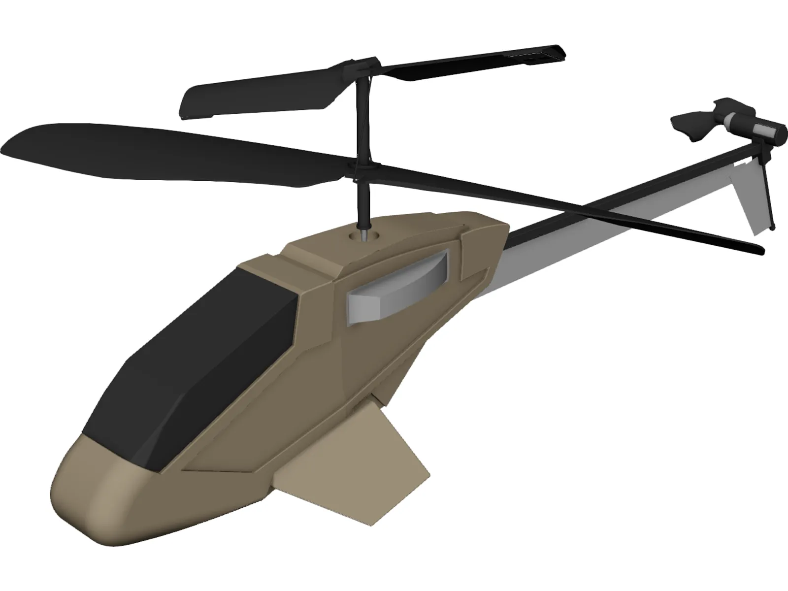 Picco Z RC Helicopter 3D Model