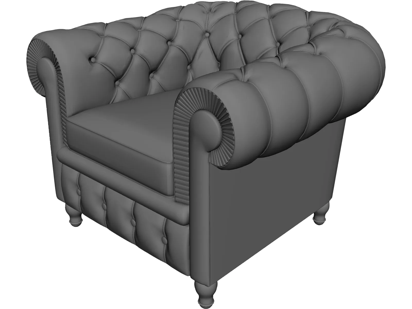 Armchair 3D Model