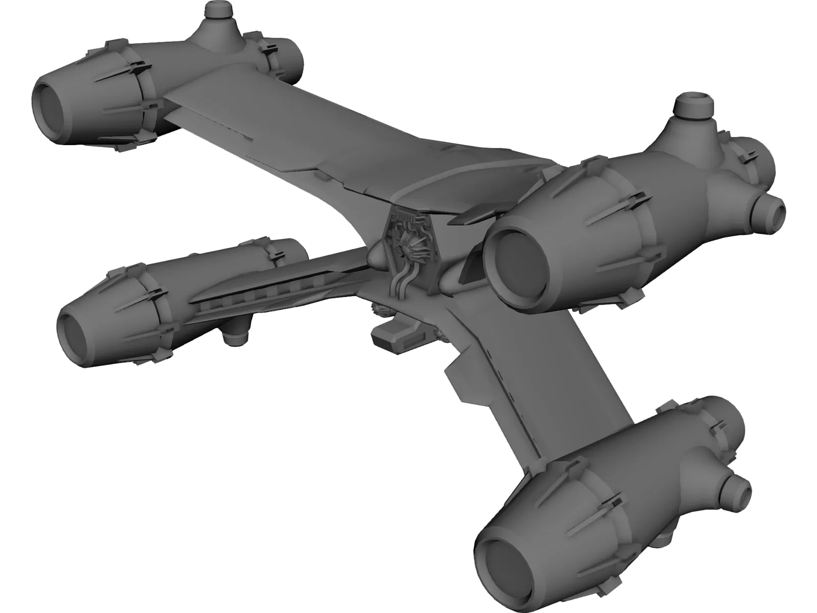 Babylon 5 Starfury 3D Model