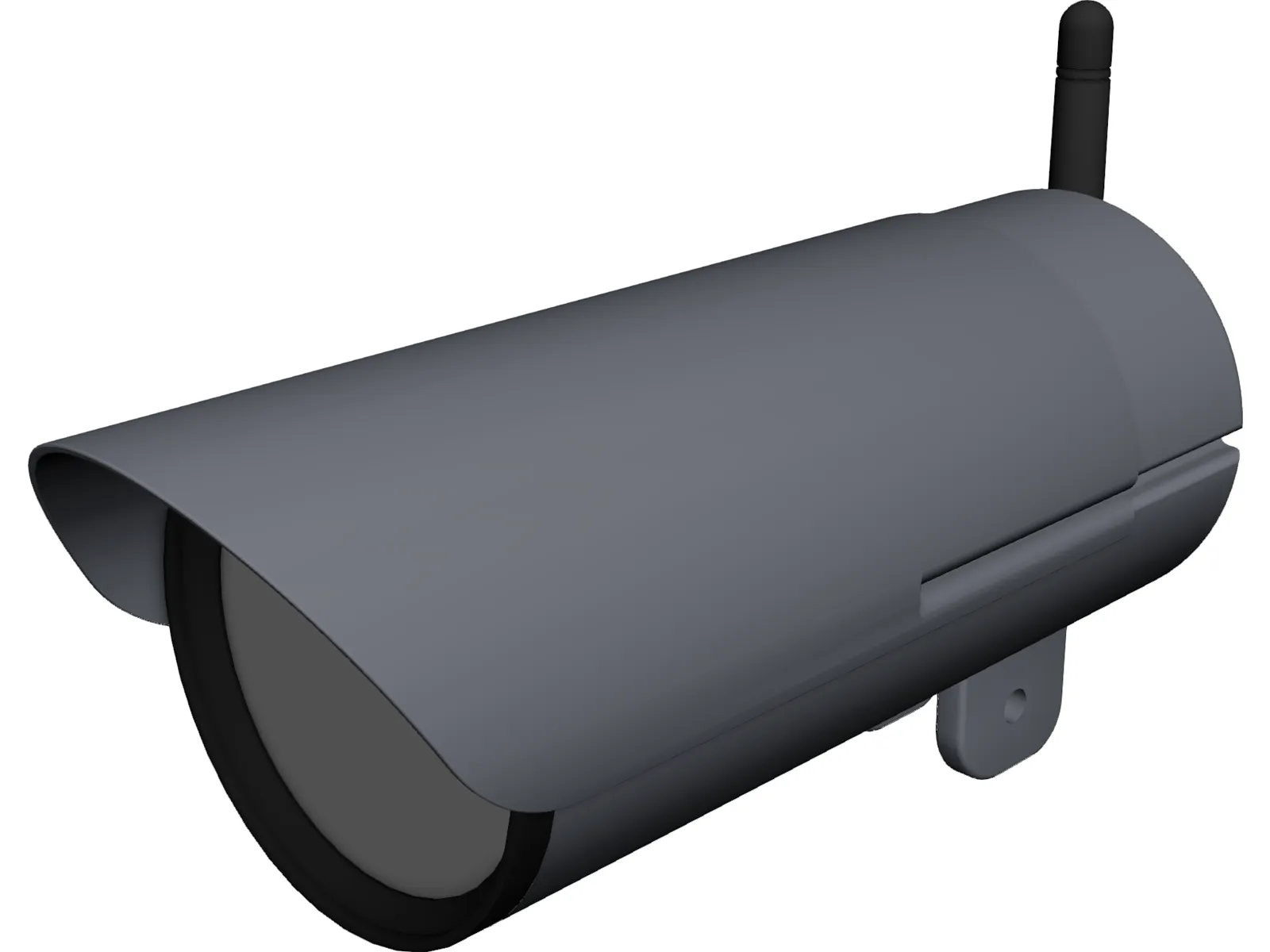 CCD Camera 3D Model