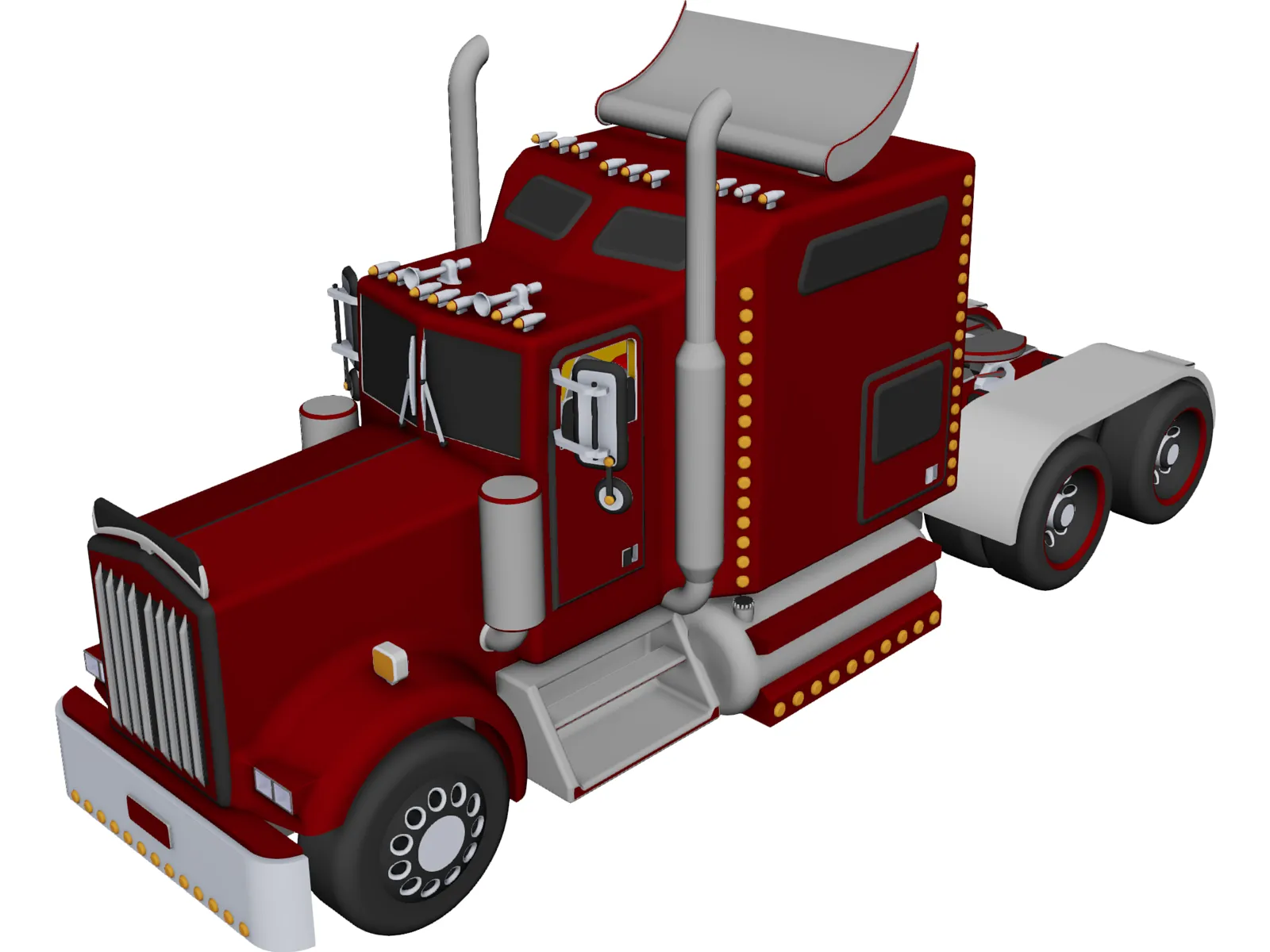 Truck 3D Model