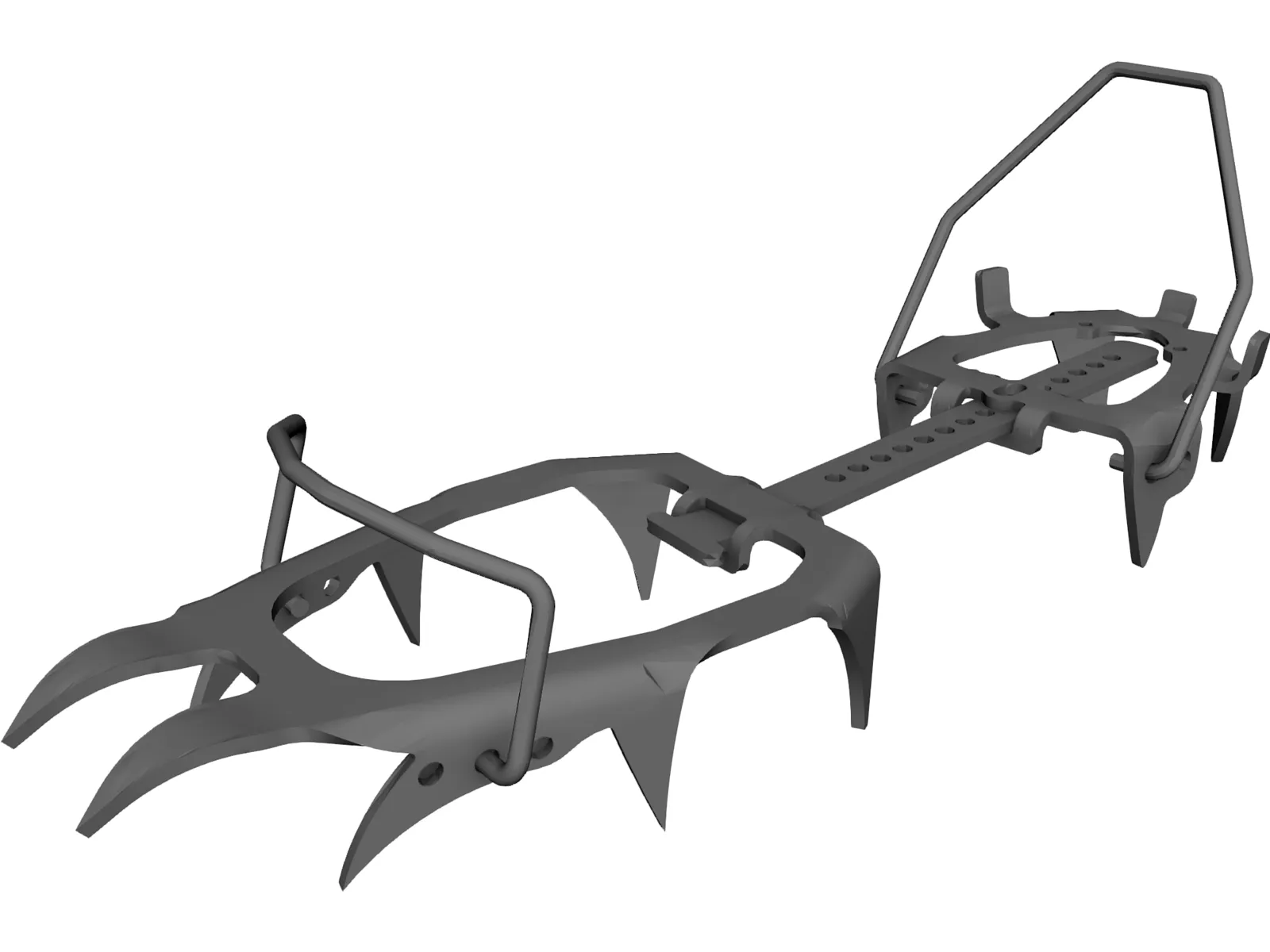 Mountainerin Crampon 3D Model