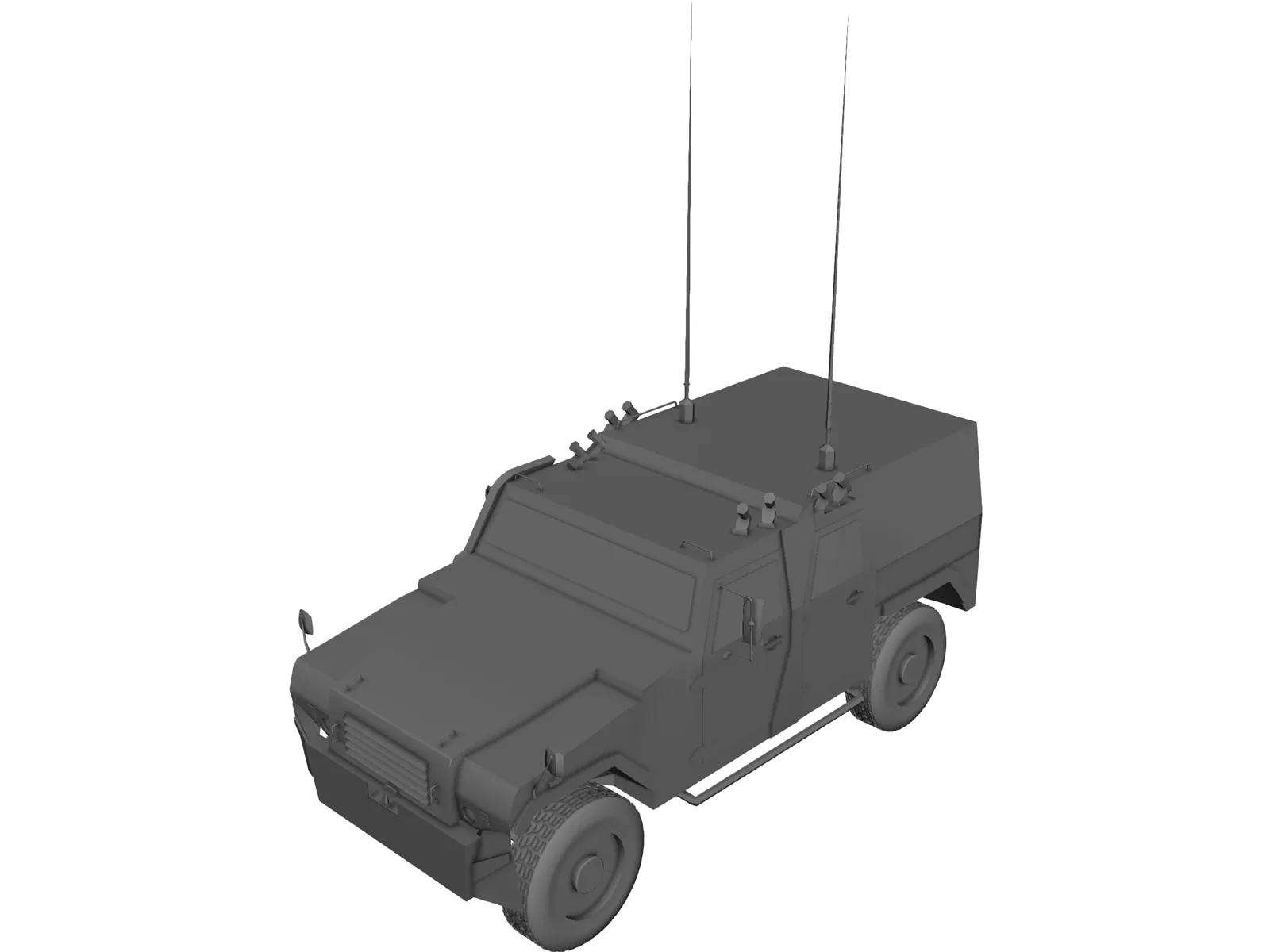 MOWAG Eagle IV 3D Model