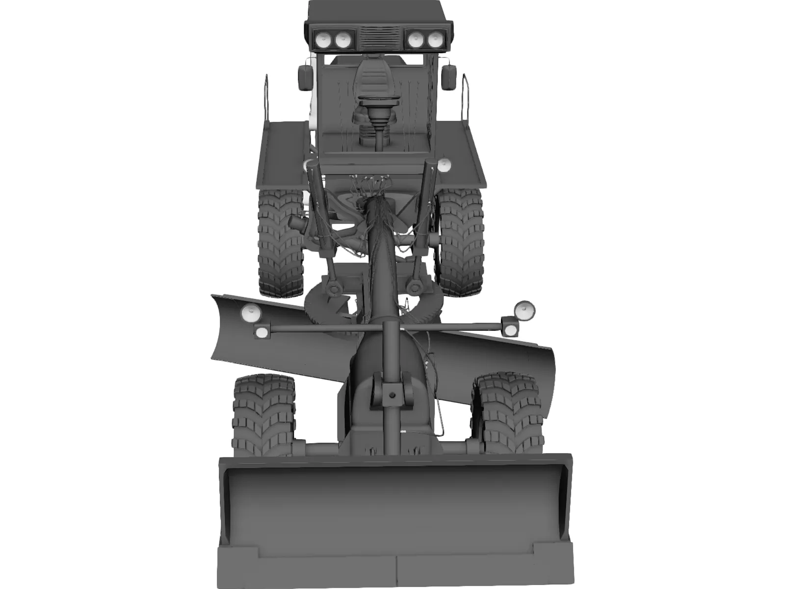 Auto Grader 3D Model