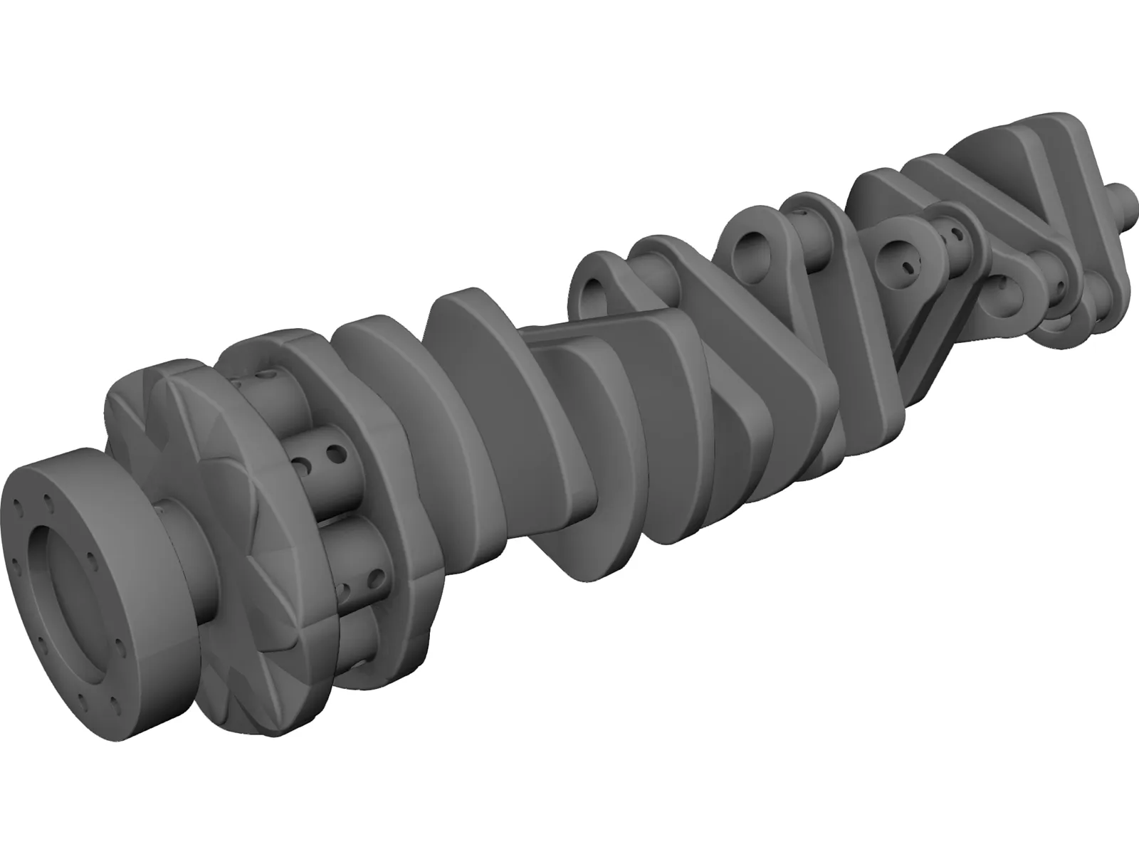 Crankshaft 3D Model