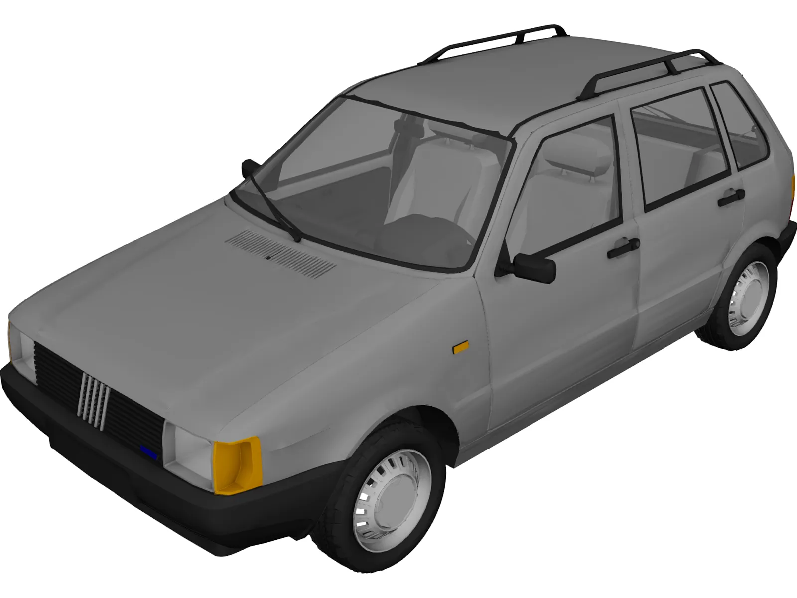 Fiat Uno S 3D Model