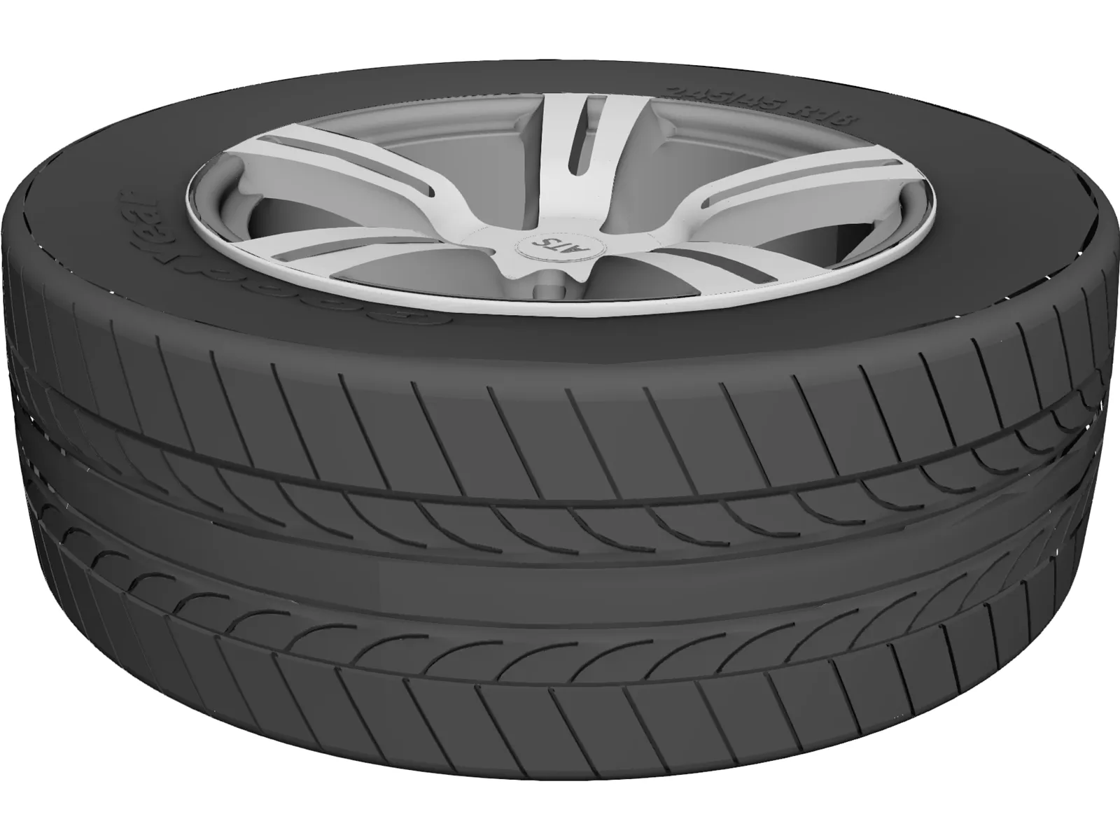 Wheel ATS 3D Model