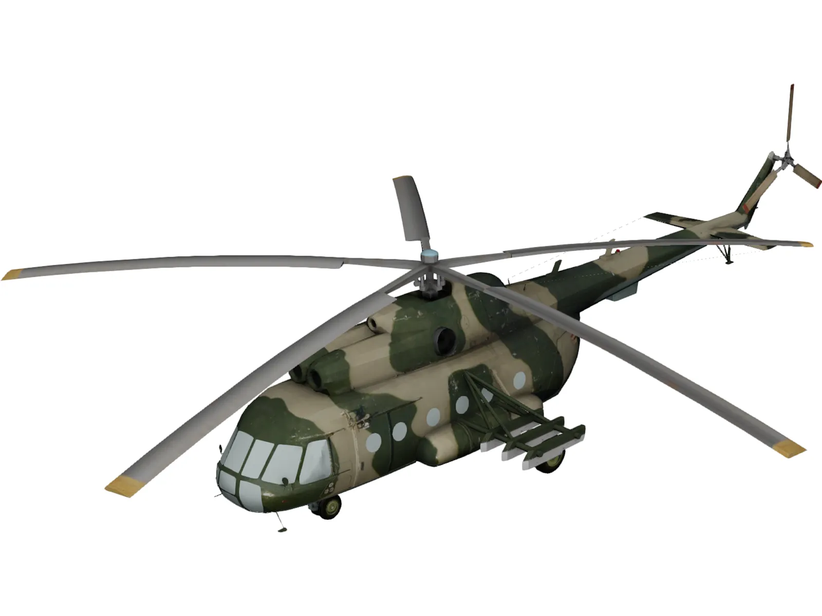 Mil Mi-8 Hip 3D Model