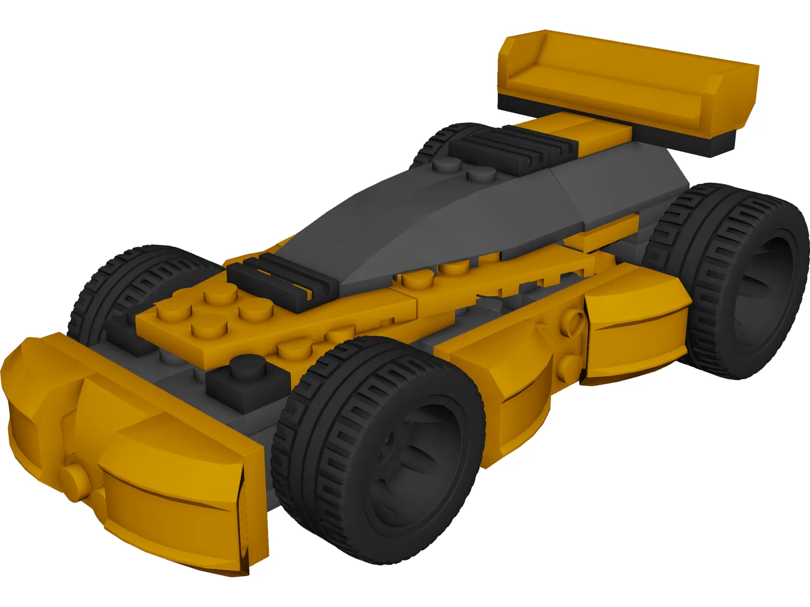 Lego Racer 3D Model