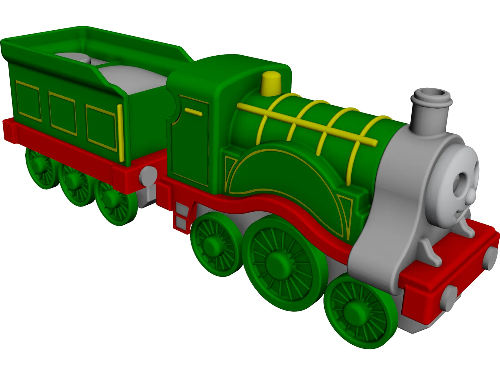 Thomas Locomotive 3D Model