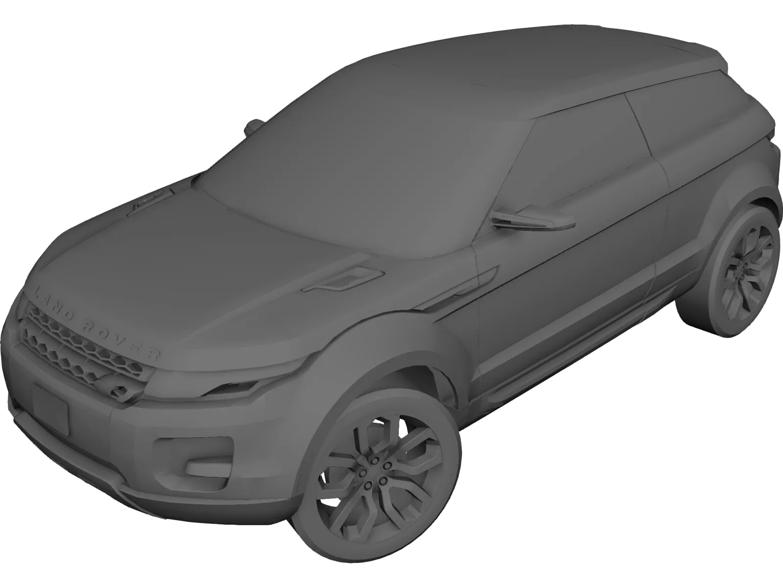 Land Rover LRX Concept 3D Model