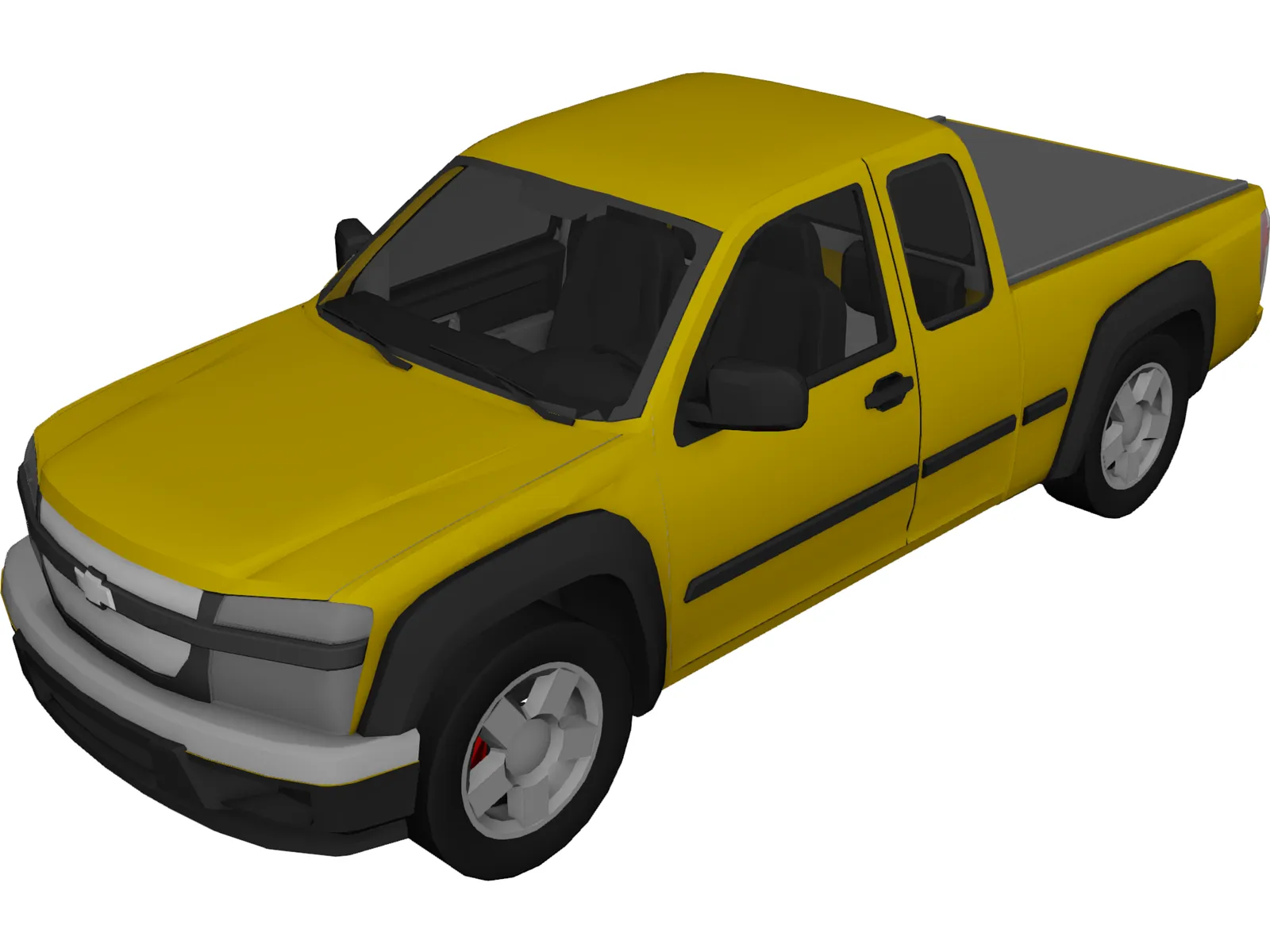 Chevrolet Colorado Pickup 3D Model