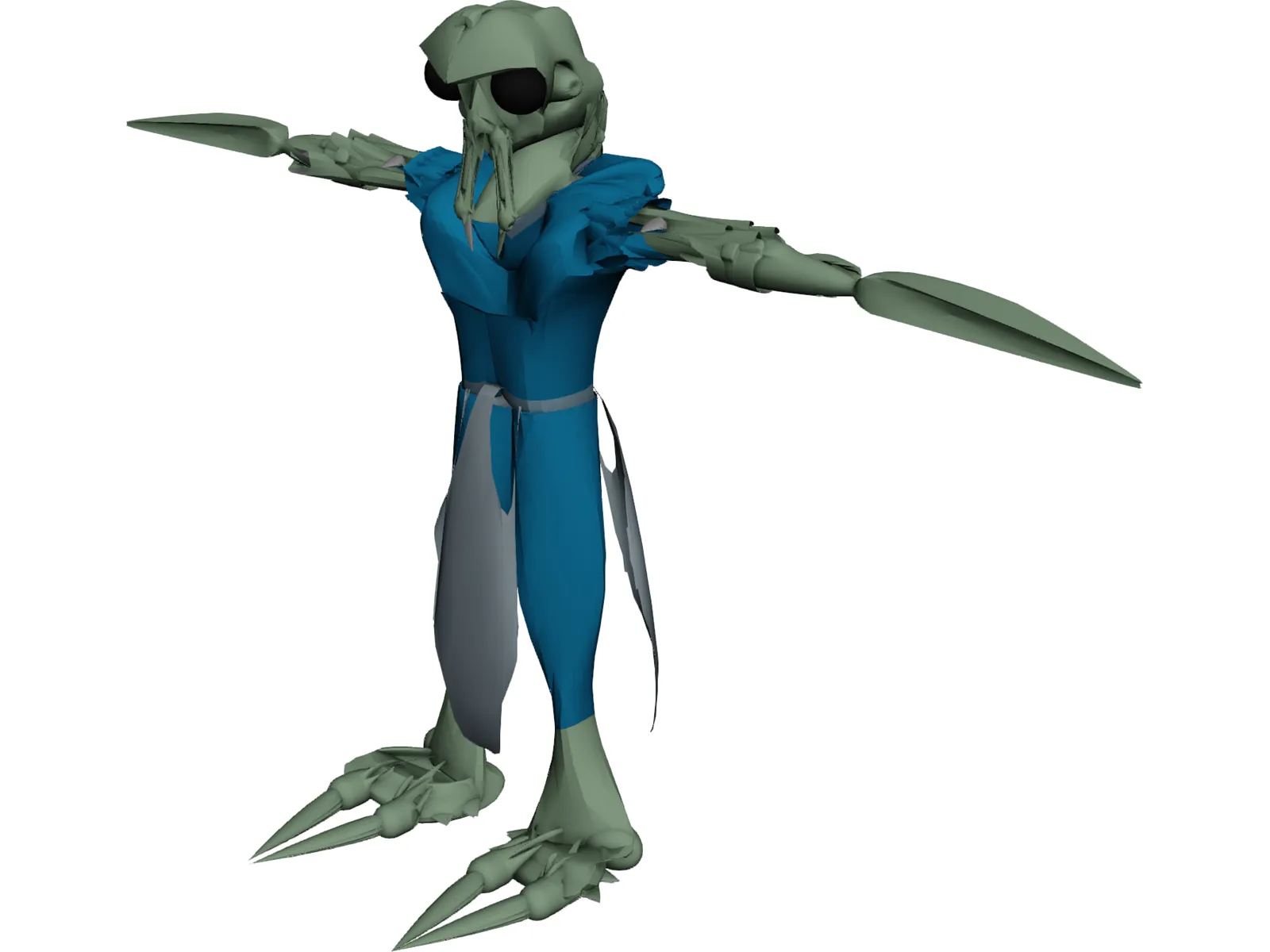 Alien Valanubae 3D Model