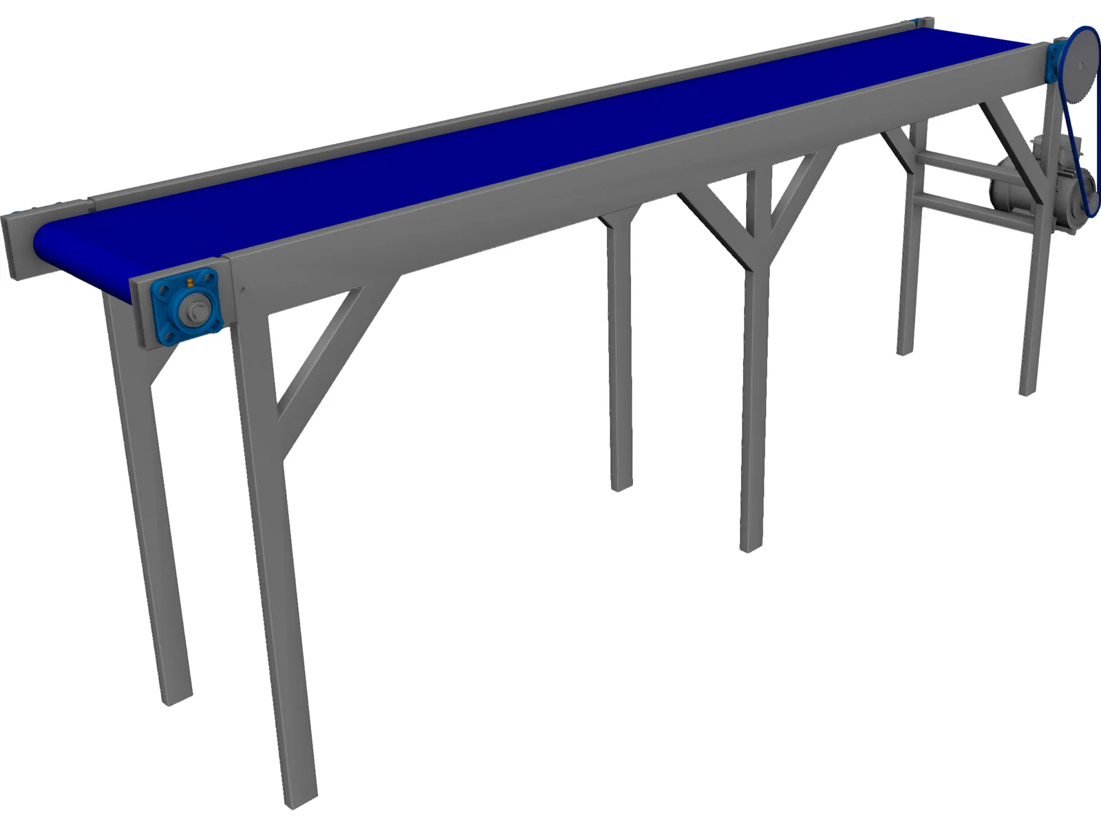 Conveyor Belt 3D Model