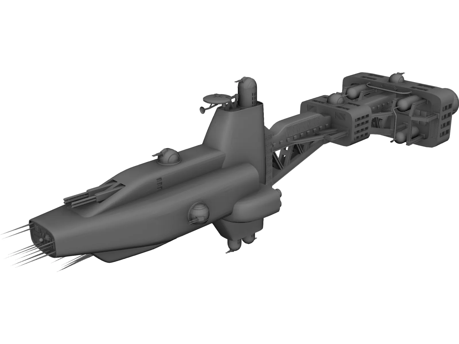 Babylon 5 Hyperion 3D Model