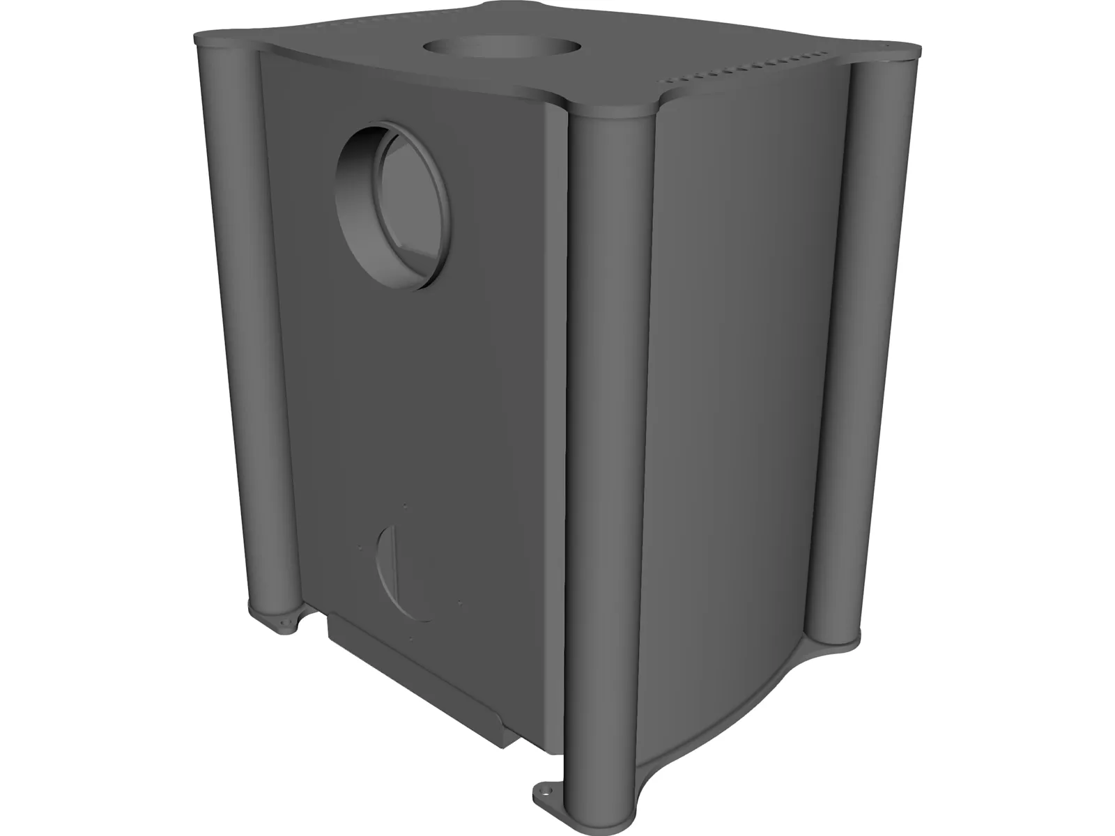 Firebelly FB1 Wood Burning Stove 3D Model