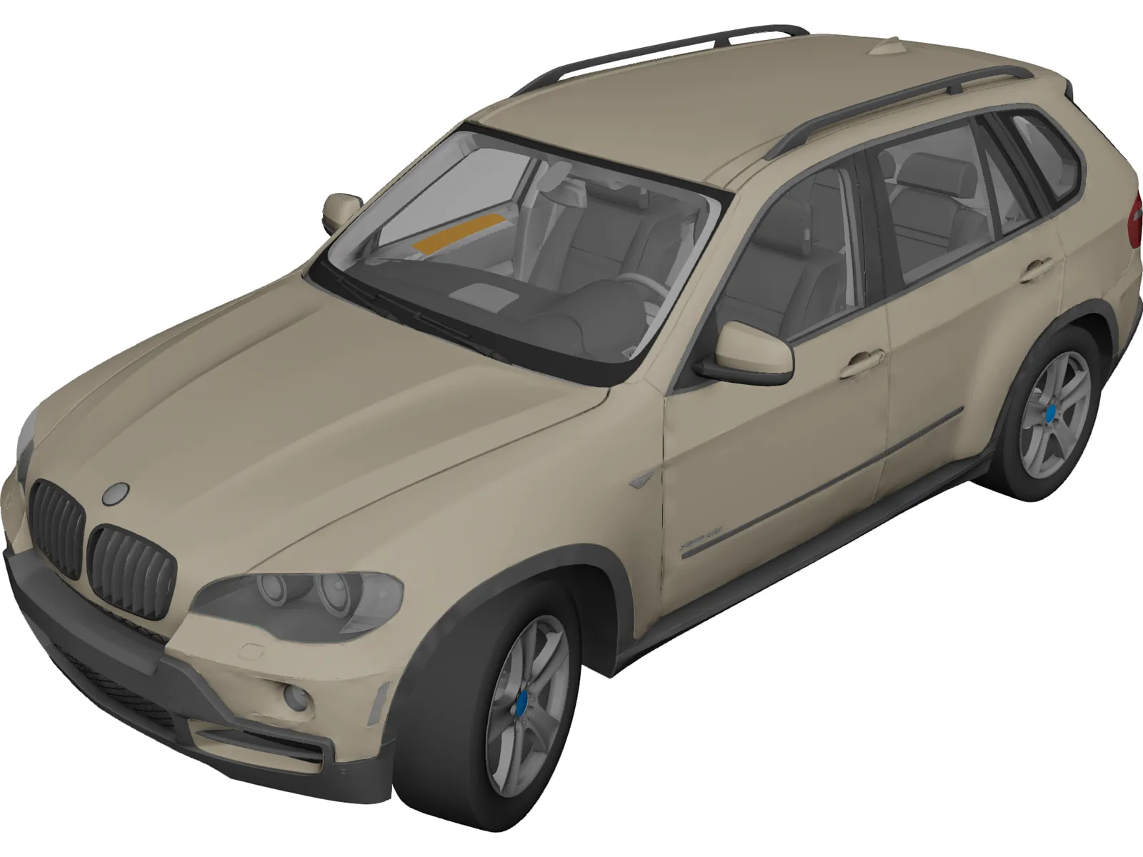 BMW X5 E70 (2006) 3D Model