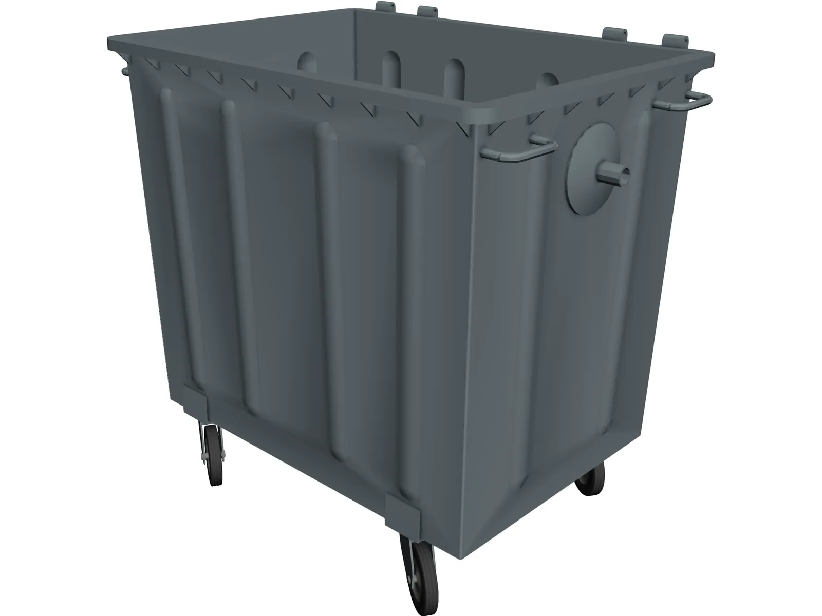 Trash Bins 1000 lt 3D Model