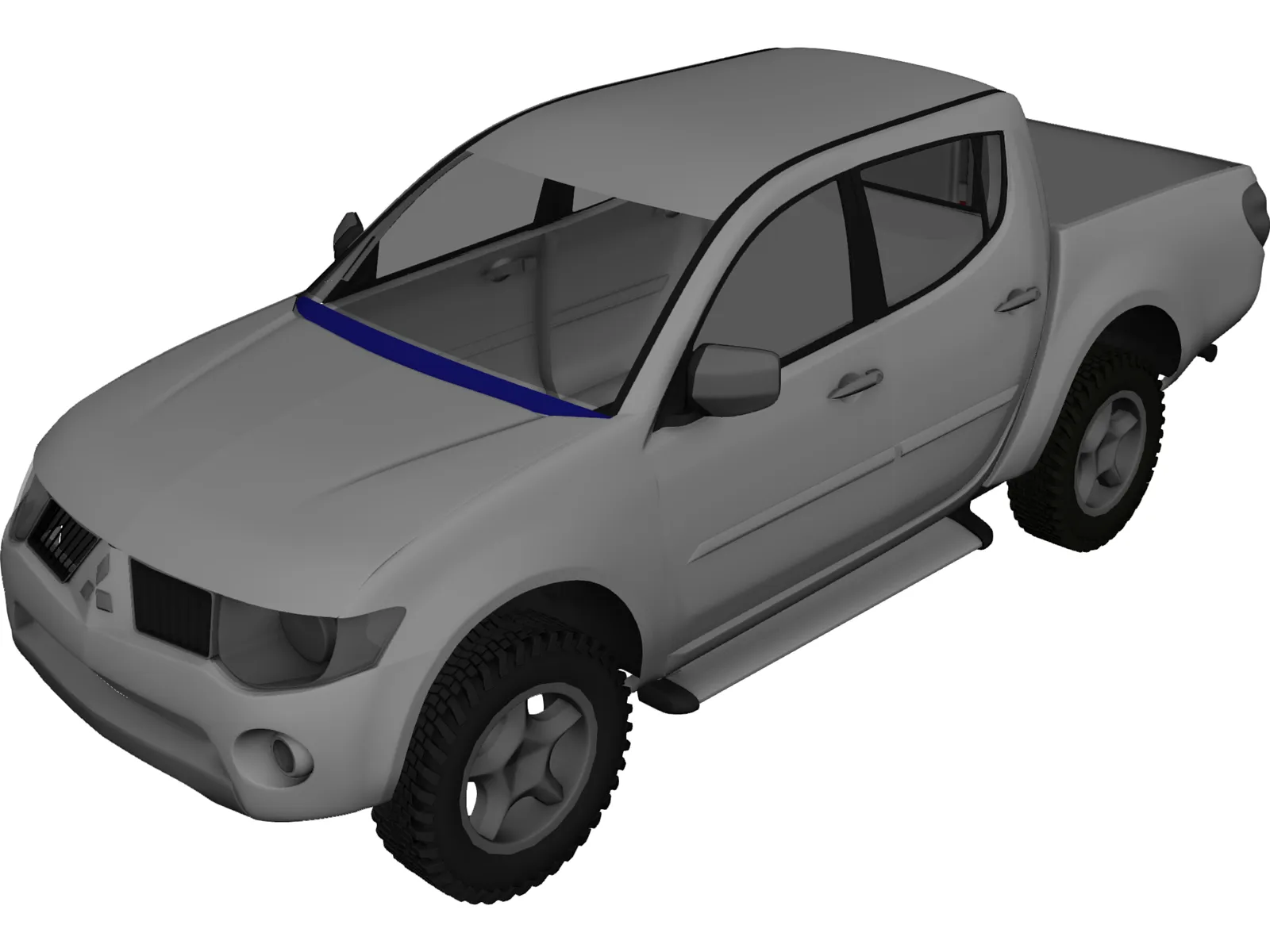 Mitsubishi Triton 3D Model