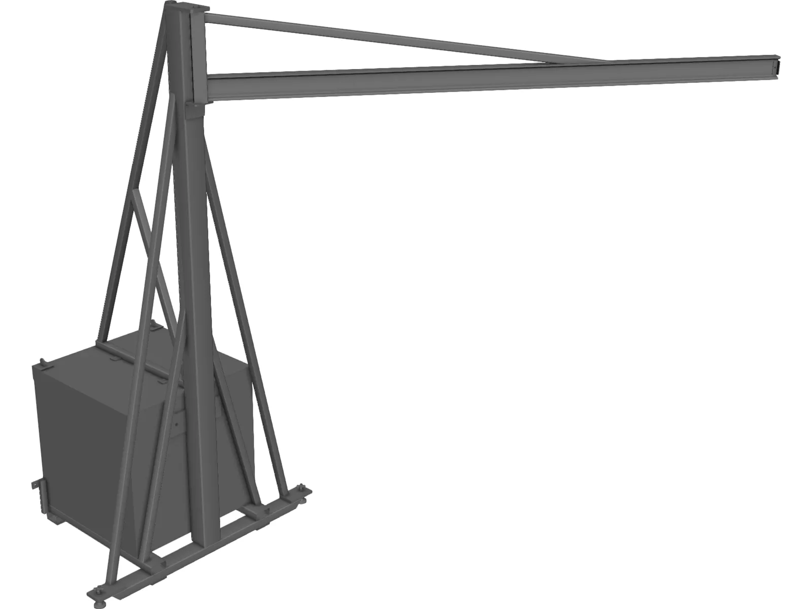 Rotating Beam for Hoist 3D Model