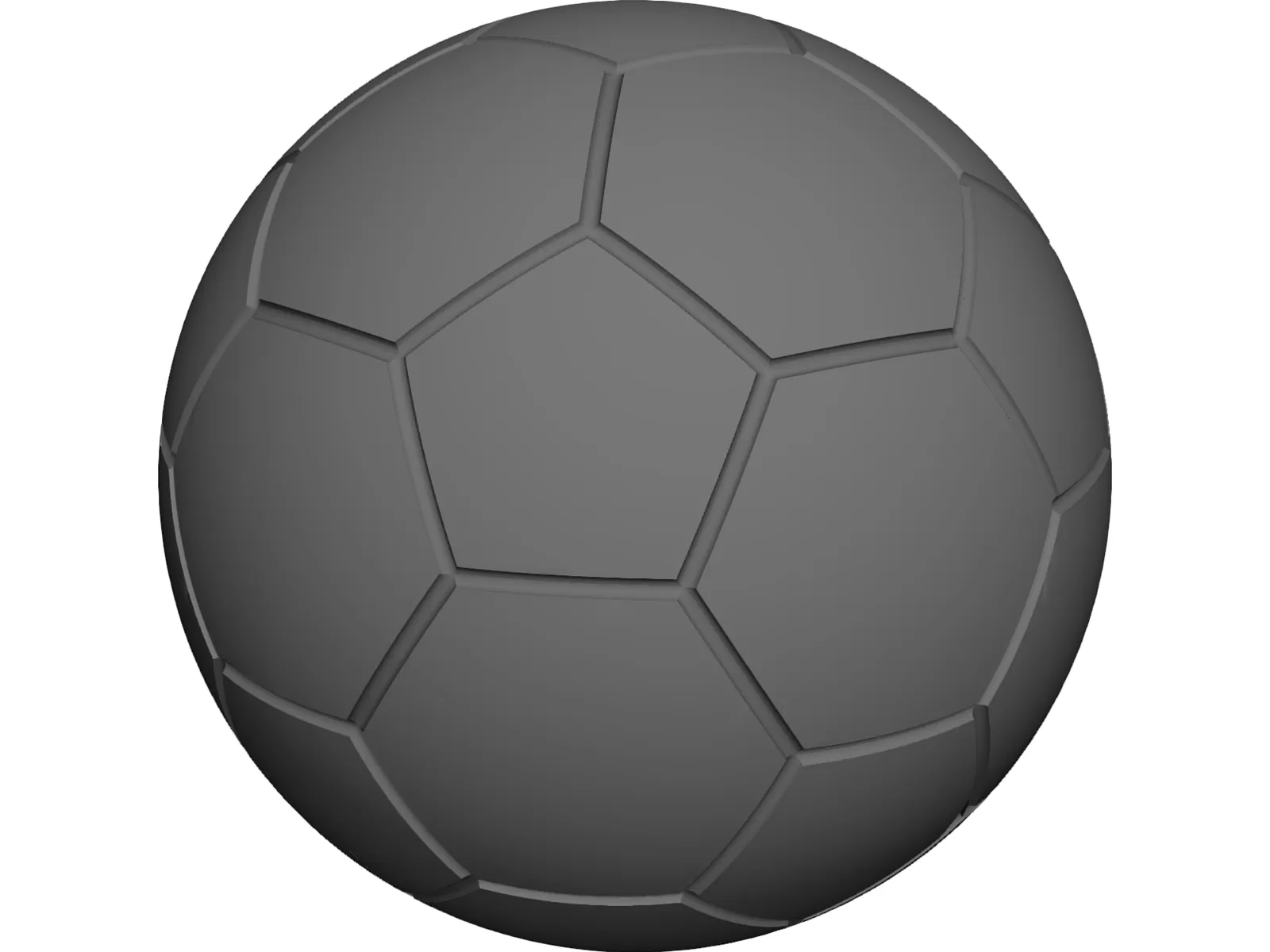 Soccer Ball 3D Model