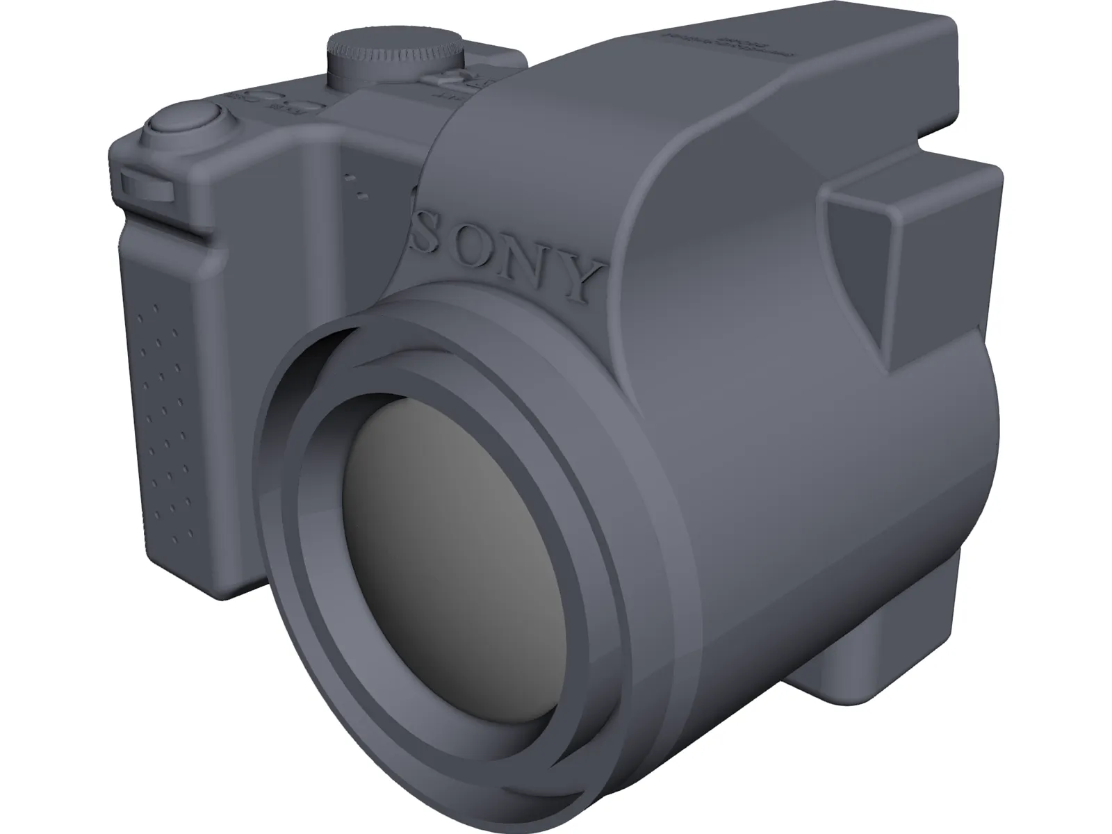 Sony DSC-H5 Camera 3D Model