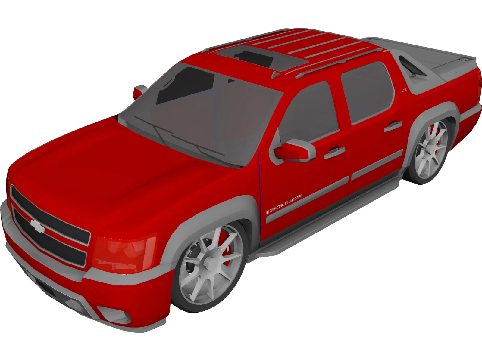 Chevrolet Avalanche (2009) 3D Model