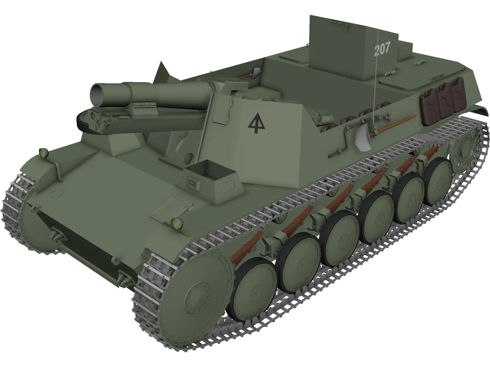 Panzer Bison 2 3D Model