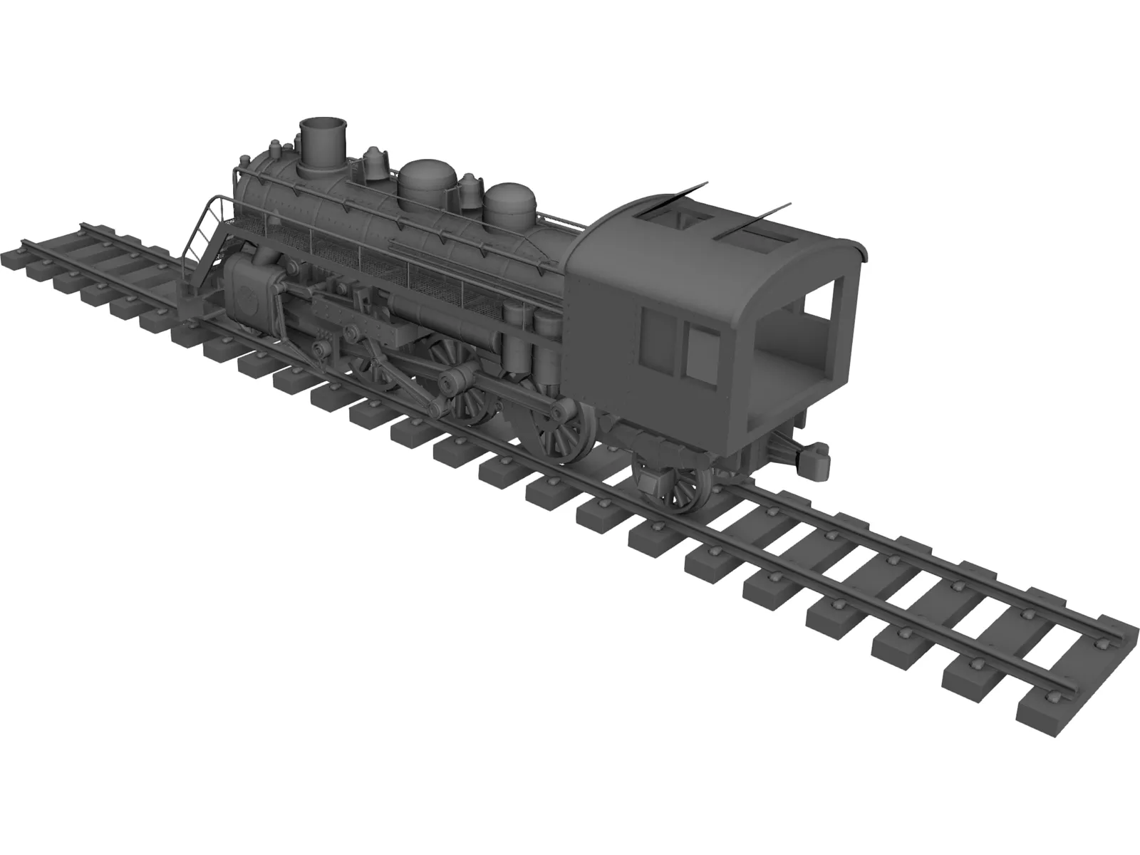 Locomotive 3D Model