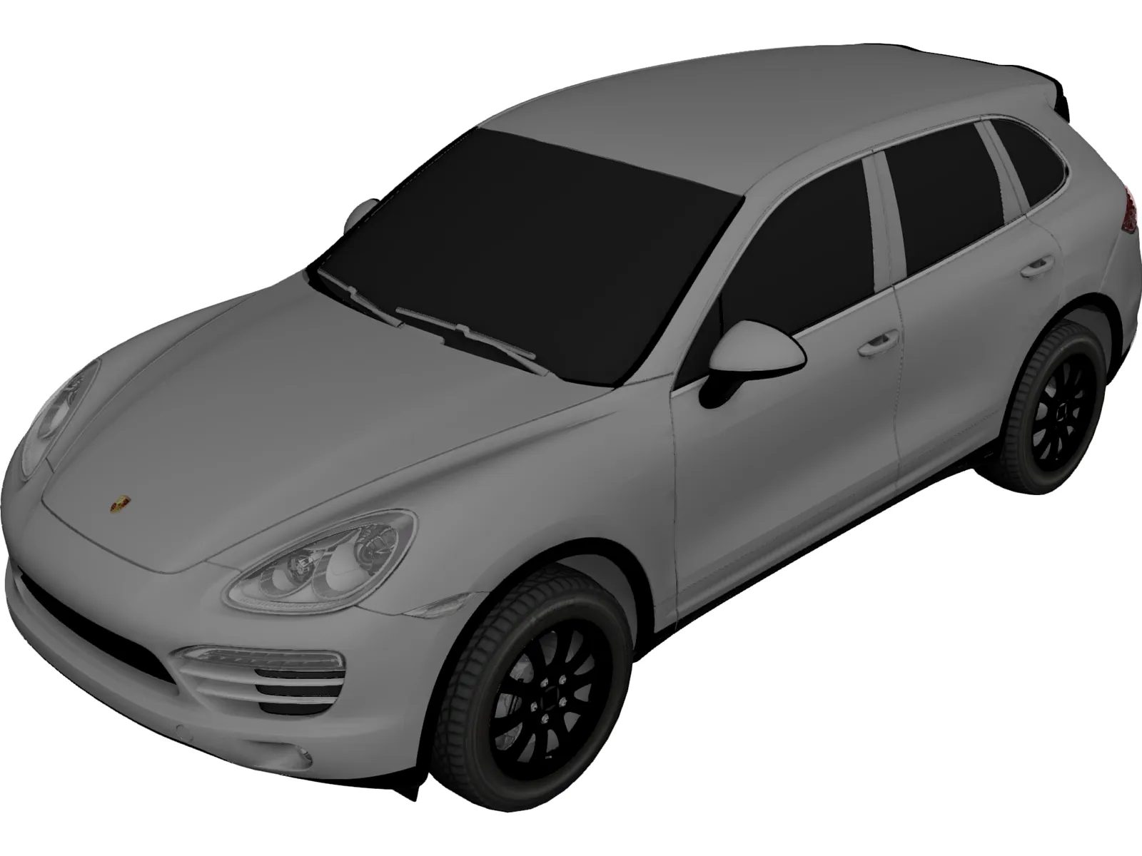 Porsche Cayenne (2011) 3D Model