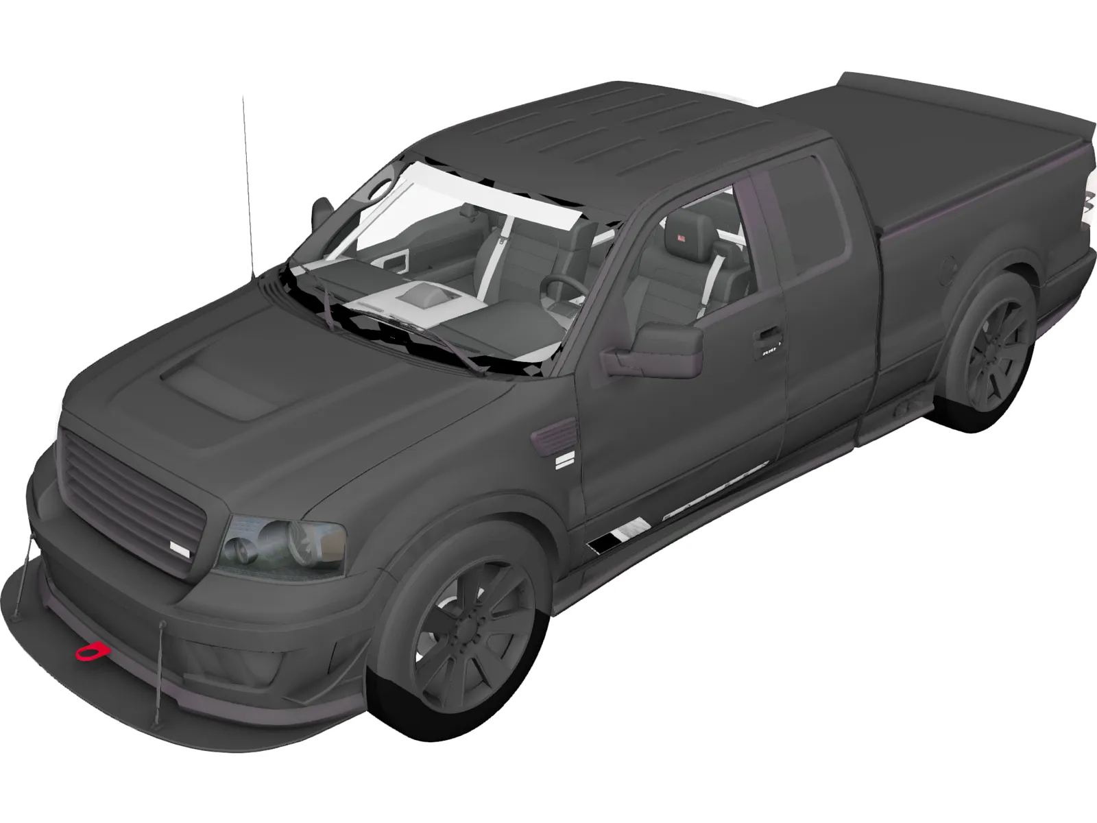 Saleen S331 Supercab (2008) 3D Model