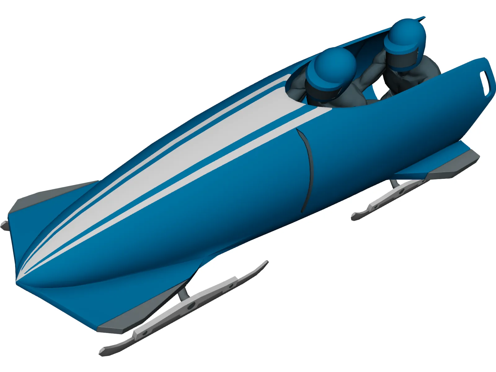 Bobsleigh 3D Model