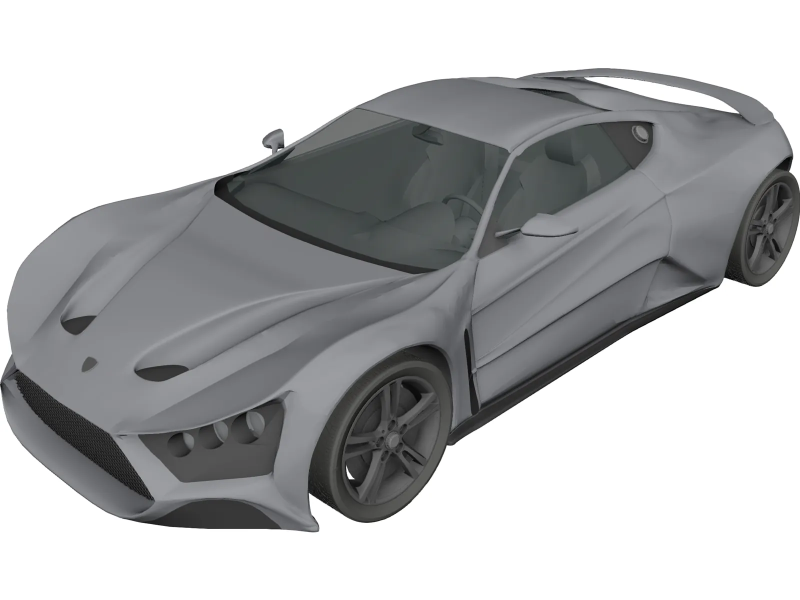 Zenvo ST1 3D Model