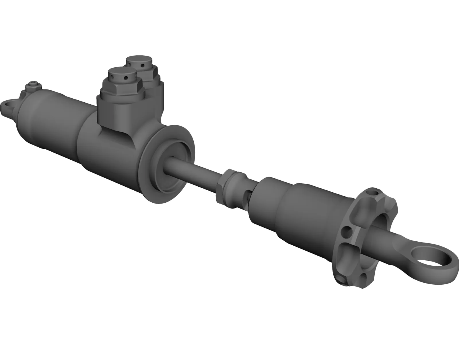 BOS FR02 Shock Absorber 3D Model