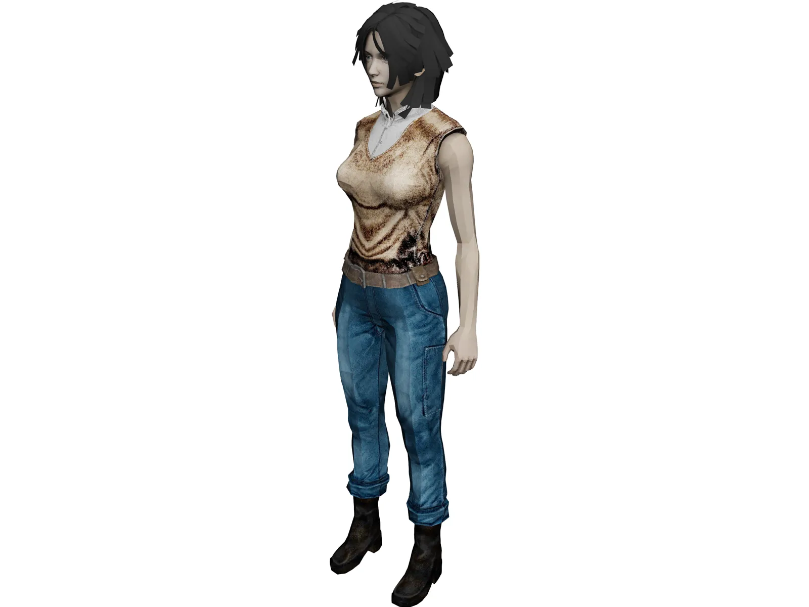 Kristy Girl 3D Model