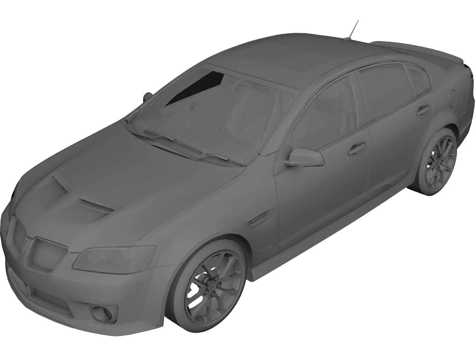 Pontiac G8 3D Model