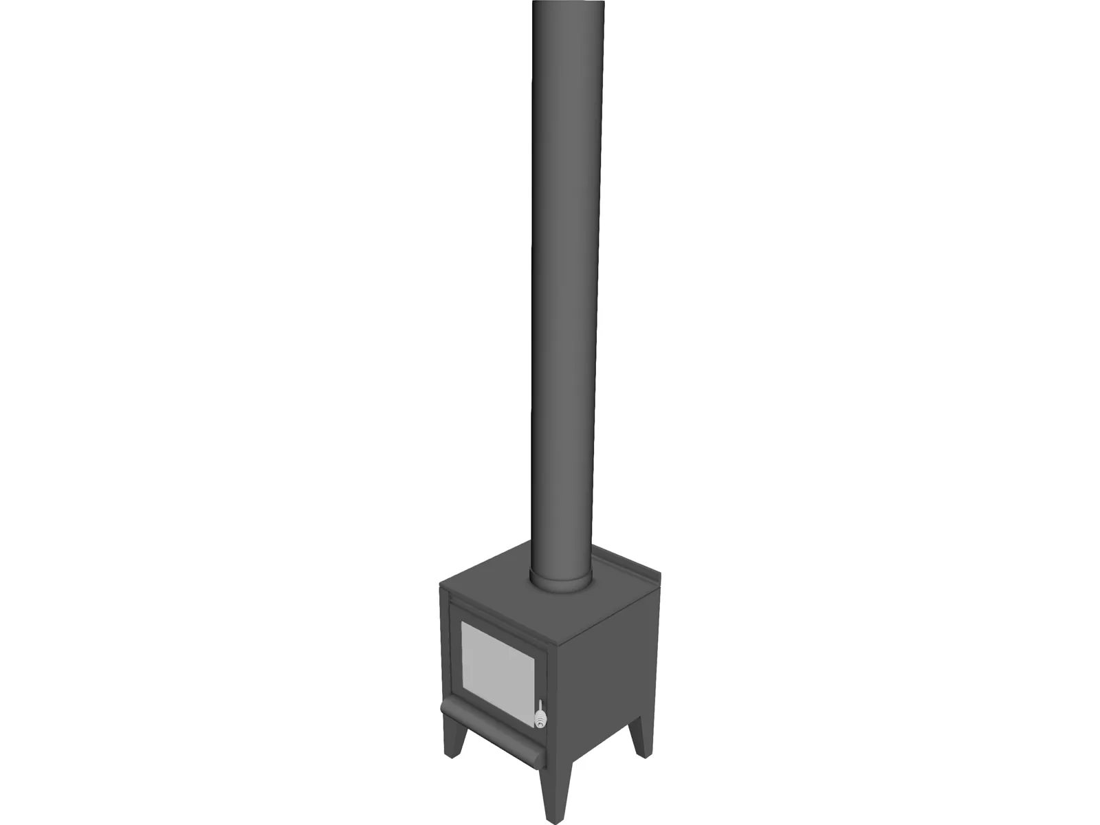 Fireplace Metro Tiny Rad 3D Model