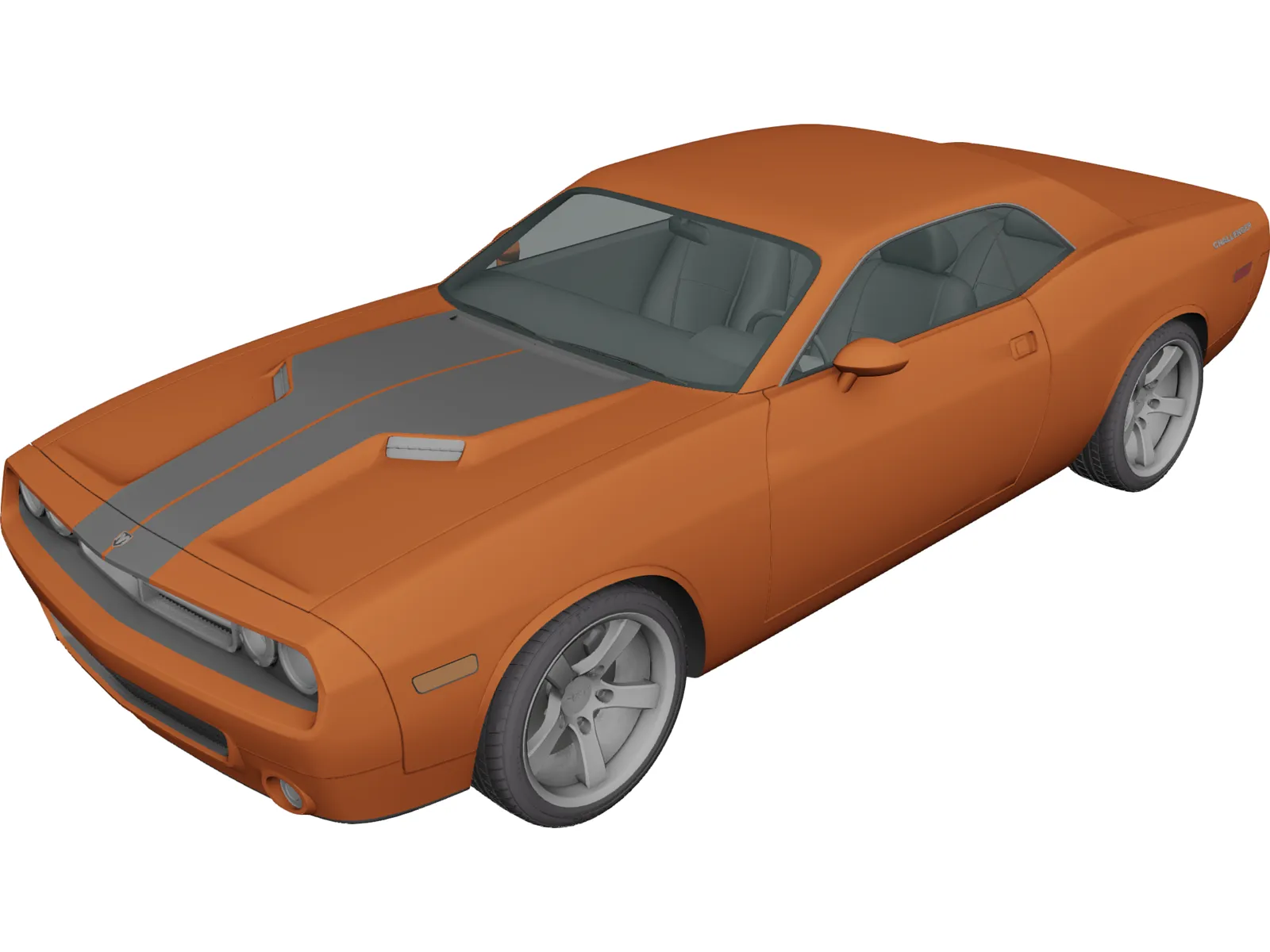 Dodge Challenger (2007) 3D Model