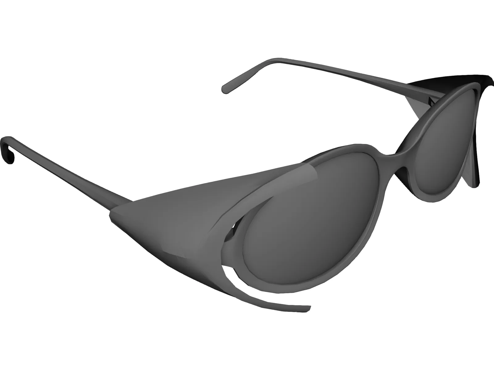 Sunglasses Skiglasses 3D Model