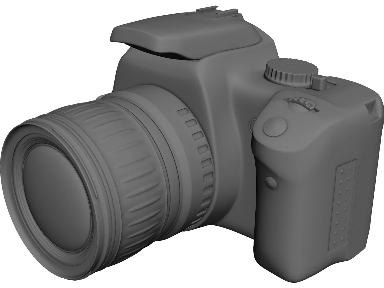 Canon EOS 400D 3D Model