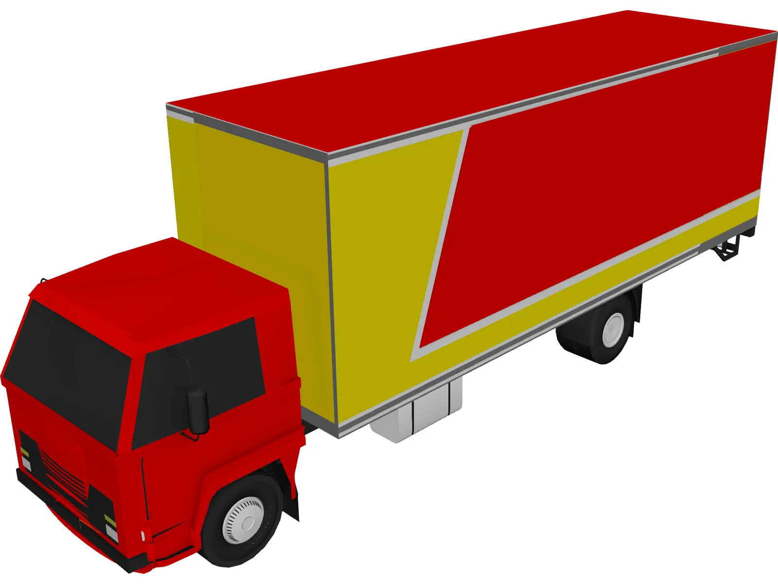 Hino Box (1995) 3D Model