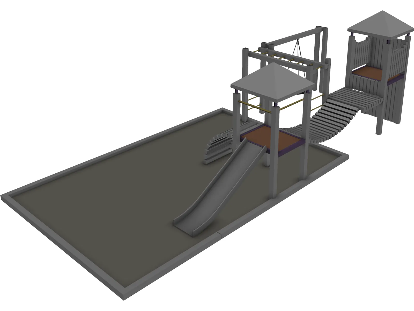 Jungle-Gym 3D Model