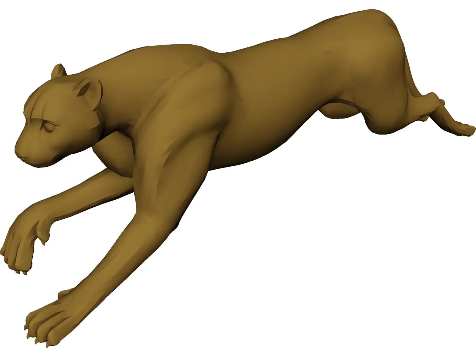 Cheeta 3D Model