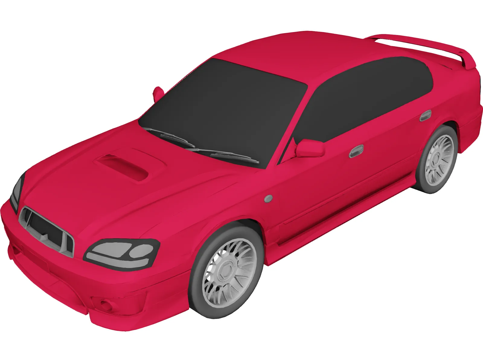 Subaru Legacy B4 3D Model